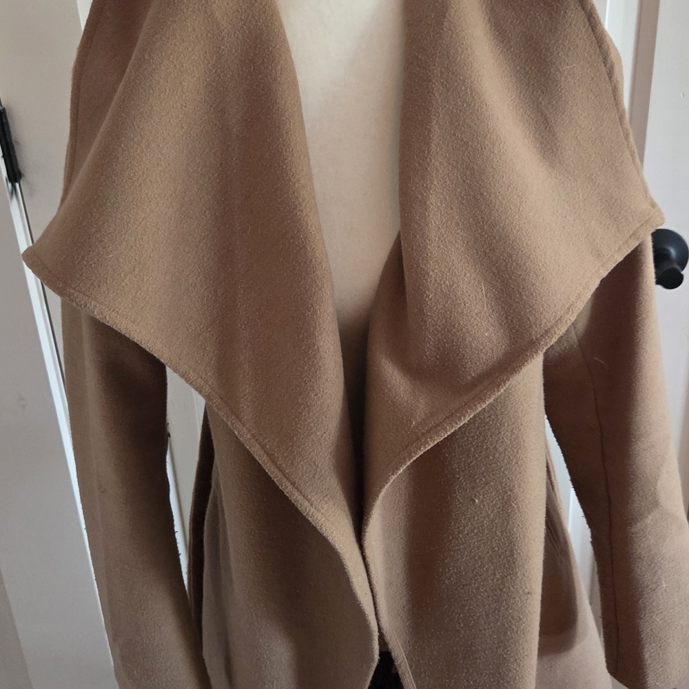 Only Tan Wool Blend Coat